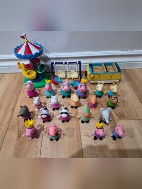 Peppa Pig characters and accessories